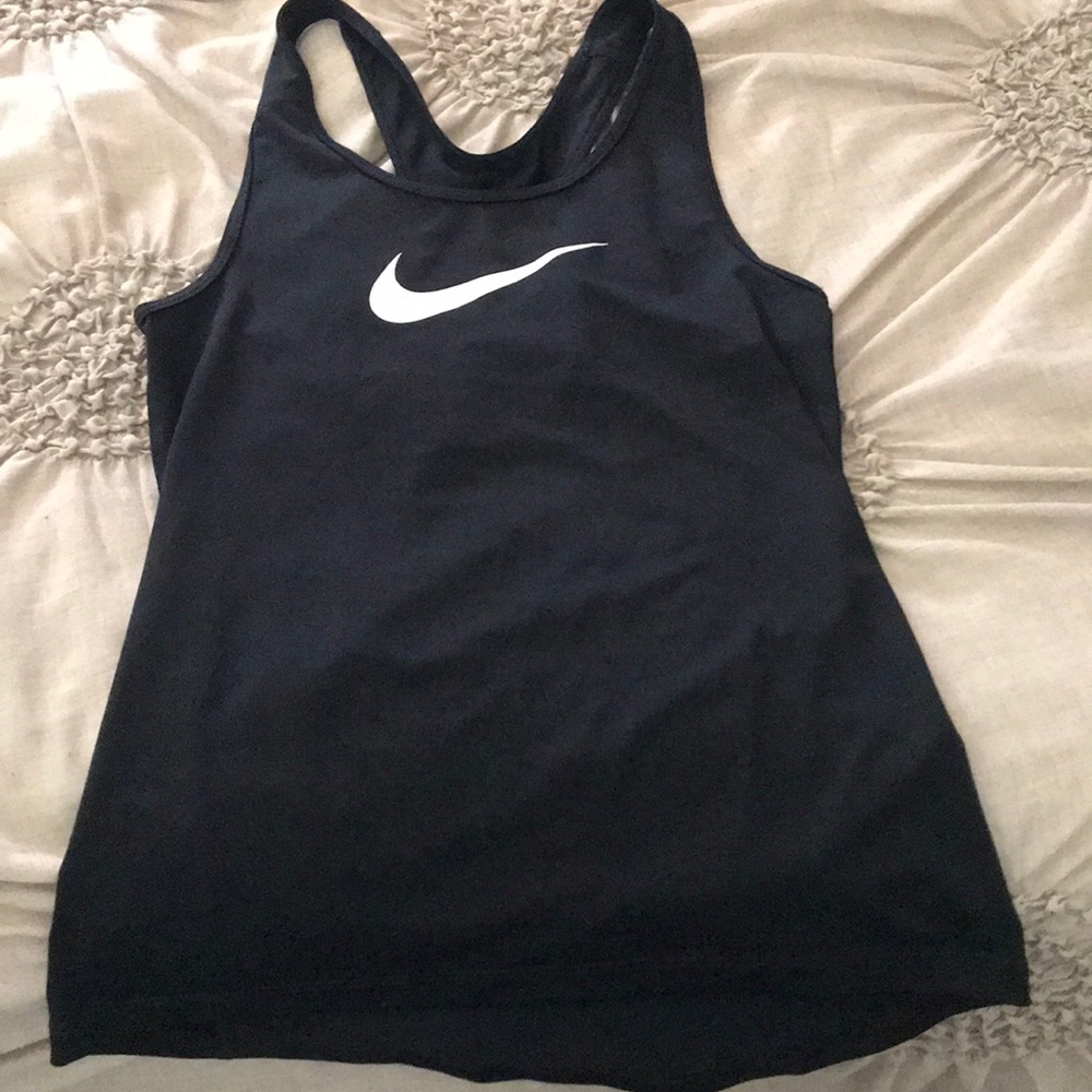 Black Nike Dri Fit tank top